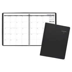 AT-A-GLANCE 2023-2024 9" x 11" Monthly Planner, Black (70-260-05-23) New