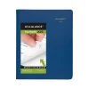 AT-A-GLANCE 2025 7" x 8.75" Monthly Planner, Faux Leather Cover, Blue (70-124-20-25) Clearance