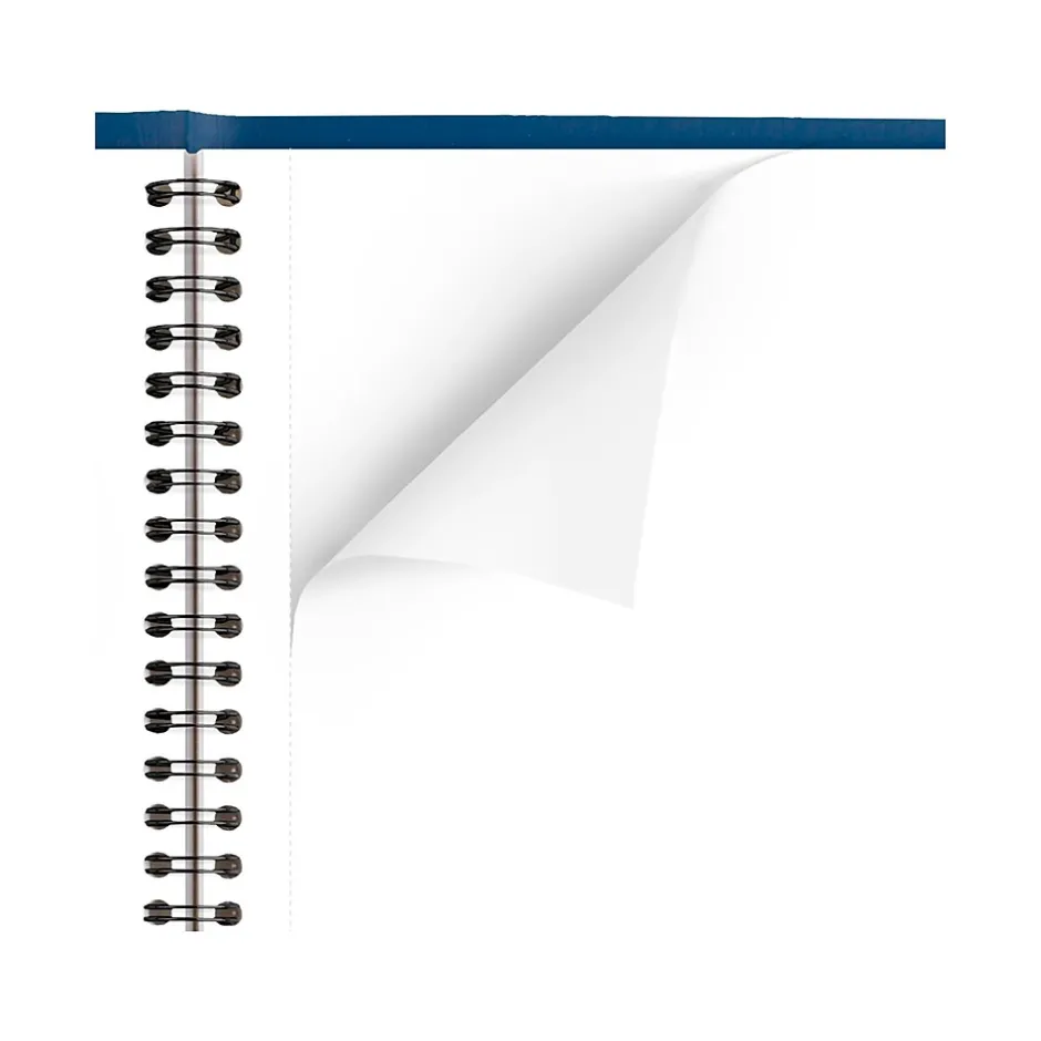 AT-A-GLANCE 2025 7" x 8.75" Monthly Planner, Faux Leather Cover, Blue (70-124-20-25) Clearance
