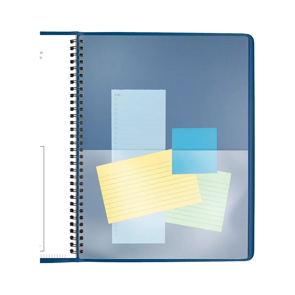 AT-A-GLANCE 2025 8.25" x 11" Weekly Appointment Book, Faux Leather Cover, Blue (70-940-20-25) Online