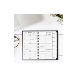 AT-A-GLANCE 2025 3.25" x 6.25" Weekly Appointment Book, Faux Leather Cover, Black (70-008-05-25) Outlet