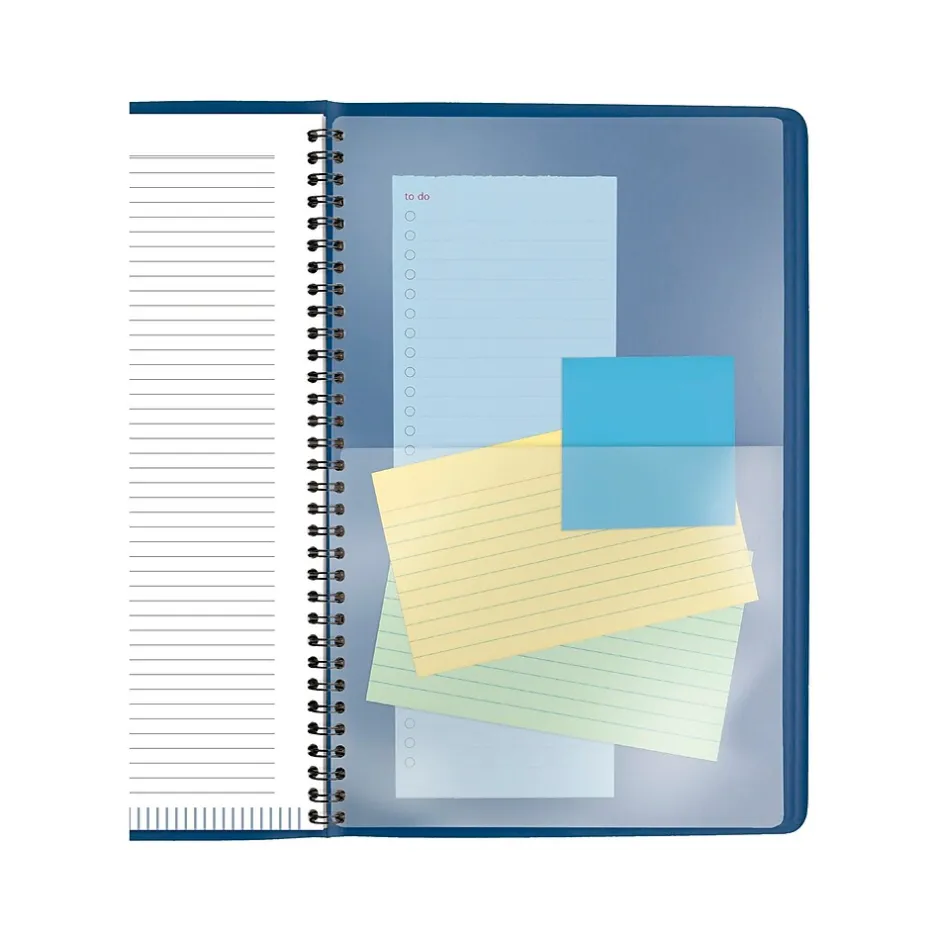 AT-A-GLANCE 2025 5" x 8" Weekly Appointment Book, Faux Leather Cover, Blue (70-108-20-25) Hot