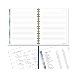 AT-A-GLANCE 2025 Badge Floral 8.5