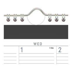 AT-A-GLANCE 2025 Contemporary 15" x 12" Monthly Wall Calendar, White/Black (PM8X-28-25) Online