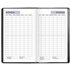 AT-A-GLANCE 2024-2025 DayMinder 3.5" x 6" Academic Weekly Planner, Black (AY48-00-25) Outlet