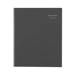 AT-A-GLANCE 2024-2025 DayMinder 8.5" x 11" Academic Monthly Planner, Poly Cover, Charcoal (AYC470-45-25) Hot