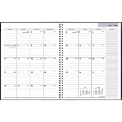 AT-A-GLANCE 2024-2025 DayMinder 8.5" x 11" Academic Monthly Planner, Poly Cover, Charcoal (AYC470-45-25) Hot