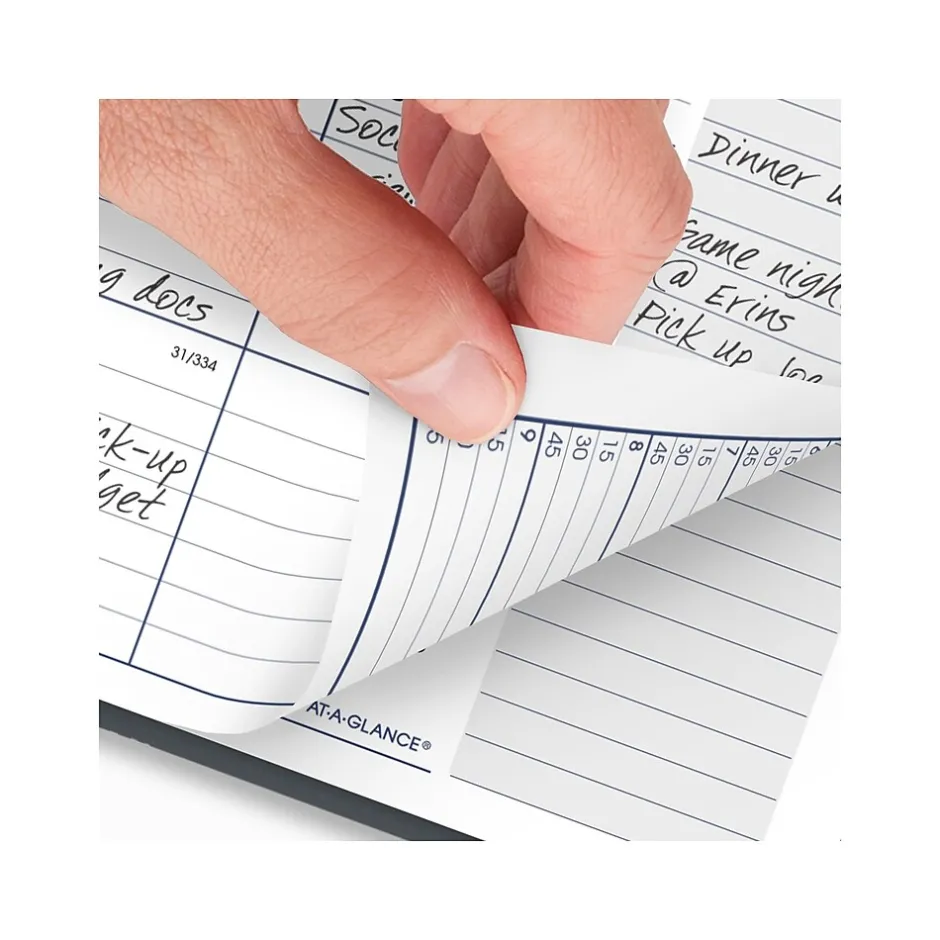 AT-A-GLANCE 2025 DayMinder 8.5" x 11" Weekly & Monthly Planner, Poly Cover, Gray (GC545-07-25) Best