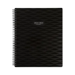 AT-A-GLANCE 2024-2025 Elevation 8.5" x 11" Academic Weekly & Monthly Planner, Poly Cover, Black (75-959P-05-25) Discount