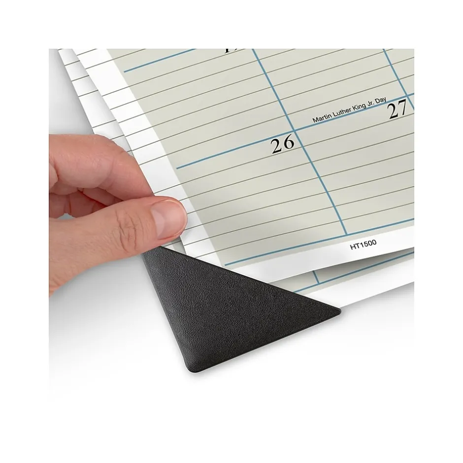 AT-A-GLANCE 2025 Executive 21.75" x 17" Monthly Desk Pad Calendar, Green/White (HT1500-25) New