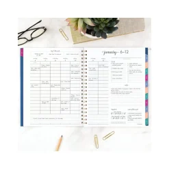 AT-A-GLANCE 2025 Harmony 8.5" x 11" Weekly & Monthly Planner, Poly Cover, Denim (1099-905-20-25) Best