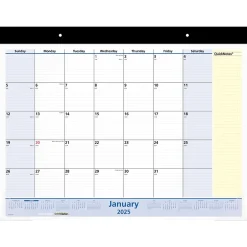 AT-A-GLANCE 2025 QuickNotes 21.75" x 17" Monthly Desk Pad Calendar (SK700-00-25) Hot