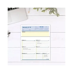 AT-A-GLANCE 2025 QuickNotes Flip-A-Week 7