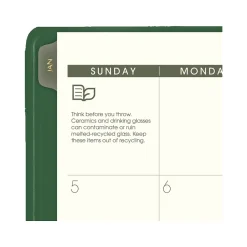 AT-A-GLANCE 2025 Recycled 8.25