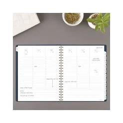 AT-A-GLANCE 2025 Signature 8.5" x 11" Weekly & Monthly Planner, Paperboard Cover, Navy (YP905-20-25) Best