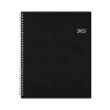 Blue Sky 2025 8.5" x 11" Weekly & Monthly Appointment Book, Plastic Cover, Black (150848) Best