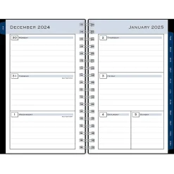 Blue Sky 2025 3.63" x 6.13" Weekly & Monthly Planner, Plastic Cover, Black (148363) Online