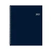 Blue Sky 2025 8.5" x 11" Weekly & Monthly Planner, Plastic Cover, Navy (147971)