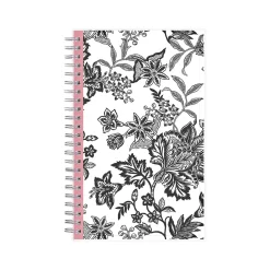 Blue Sky 2024-2025 Analeis 5" x 8" Academic Weekly & Monthly Planner, Plastic Cover, White/Black (130608-A25) Best