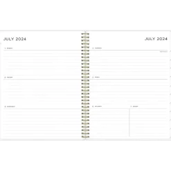 Blue Sky 2024-2025 Ashley G Multicolor Smoke 8.5" x 11" Academic Weekly & Monthly Planner, Plastic Cover (133681-A25) Best