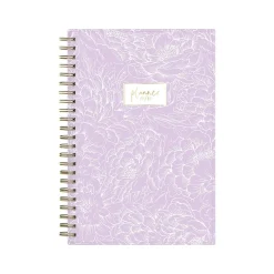 Blue Sky 2024-2025 Belinda Selene Sienna Lilac 5" x 8" Academic Weekly & Monthly Planner, Plastic Cover, Purple/White Sale
