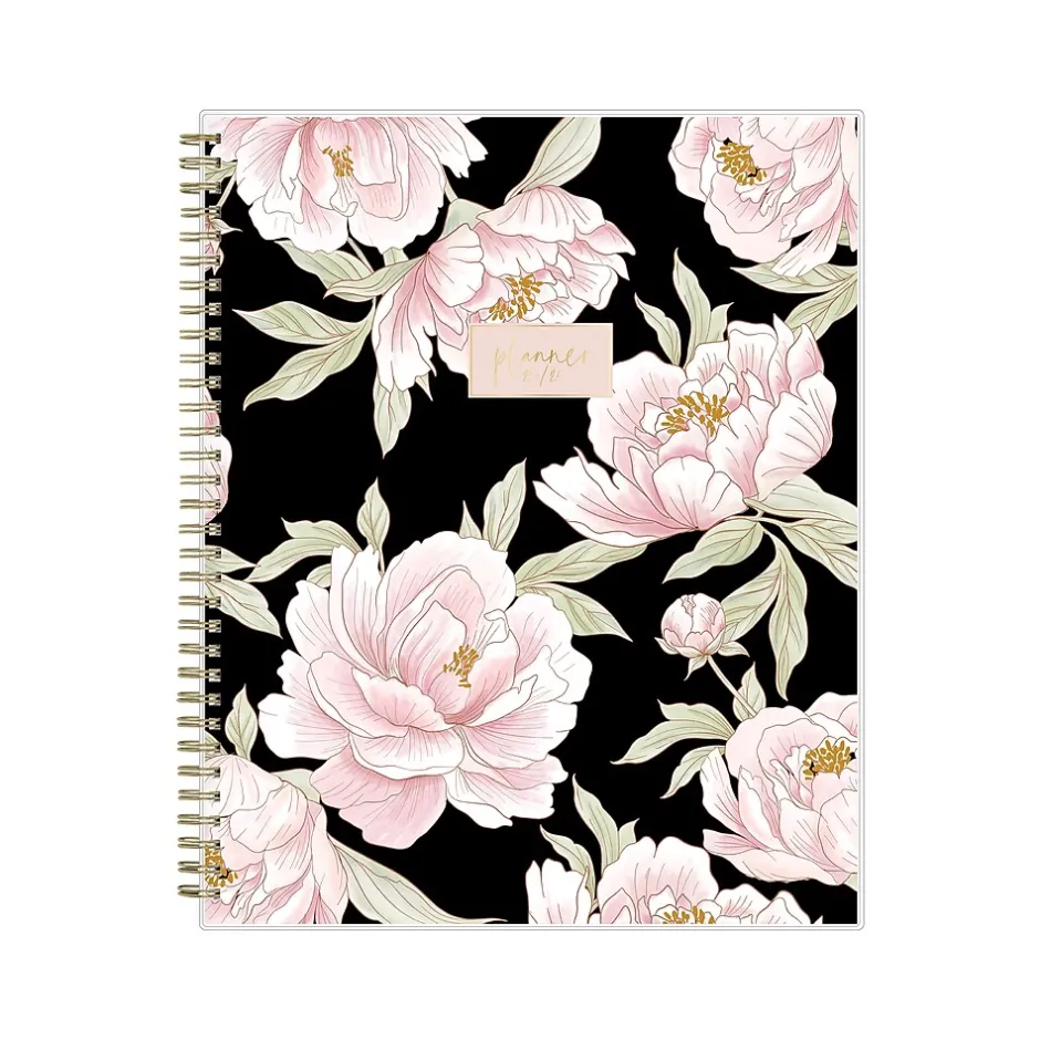 Blue Sky 2024-2025 Belinda Selene Lucy 8.5" x 11" Academic Weekly & Monthly Planner, Black/Pink (144970) Best