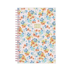 Blue Sky 2024-2025 Brandice 5" x 8" Academic Weekly & Monthly Planner, Plastic Cover, Multicolor (146853) Clearance