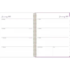 Blue Sky 2025 Britt Mills Ella Bloom 8.5" x 11" Weekly & Monthly Planner, Plastic Cover, Multicolor (148037) New