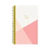 Blue Sky 2024-2025 Cali Pink 5" x 8" Academic Weekly & Monthly Planner, Plastic Cover, Pink/White (130621-A25) Outlet