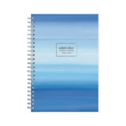 Blue Sky 2024-2025 Chanson 5" x 8" Academic Weekly & Monthly Planner, Plastic Cover, Blue (128694-A25) Outlet
