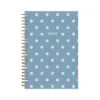 Blue Sky 2025 Cocolie 5" x 8" Weekly & Monthly Planner, Plastic Cover, Blue/White (152244) Sale