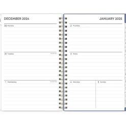 Blue Sky 2025 Cocorrina 5" x 8" Weekly & Monthly Planner, Plastic Cover, Multicolor (143694-25)