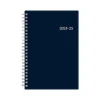 Blue Sky 2024-2025 Collegiate Navy 5" x 8" Academic Weekly & Monthly Planner, Plastic Cover, Navy (148673-A25) Best