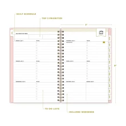 Blue Sky 2024-2025 Day Designer Blush 5