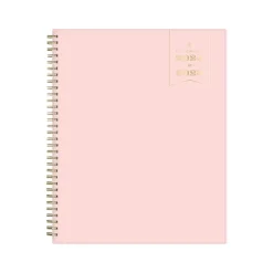 Blue Sky 2024-2025 Day Designer Blush 8.5" x 11" Academic Weekly & Monthly Planner, Plastic Cover, Pink (144859) Online