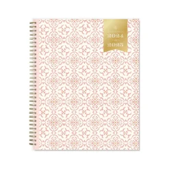 Blue Sky 2024-2025 Day Designer Casa Bella 8.5" x 11" Academic Weekly & Monthly Planner, Plastic Cover, Coral/White (149832) Online