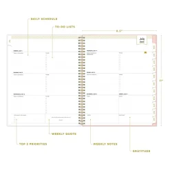 Blue Sky 2024-2025 Day Designer Casa Bella 8.5