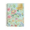 Blue Sky 2024-2025 Day Designer Climbing Floral Mint 5.88" x 8.63" Academic Weekly & Monthly Planner, Plastic Cover Online