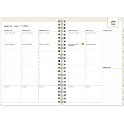 Blue Sky 2024-2025 Day Designer Climbing Floral Mint 5.88" x 8.63" Academic Weekly & Monthly Planner, Plastic Cover Online