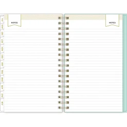 Blue Sky 2024-2025 Day Designer Flower Mint 3.63