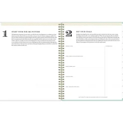 Blue Sky 2024-2025 Day Designer Flower Field Mint 8.5