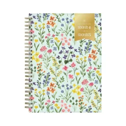 Blue Sky 2024-2025 Day Designer Flower Field Mint 5.88" x 8.6" Academic Weekly & Monthly Planner, Plastic Cover, Multicolor Discount