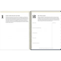 Blue Sky 2024-2025 Day Designer Peyton Navy 8.5