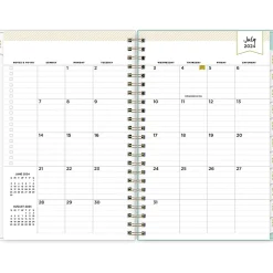 Blue Sky 2024-2025 Day Designer Secret Garden Mint 5