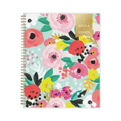 Blue Sky 2024-2025 Day Designer Secret Garden Mint 8.5" x 11" Academic Weekly & Monthly Planner, Plastic Cover, Multicolor Outlet