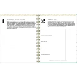 Blue Sky 2024-2025 Day Designer Secret Garden Mint 8.5