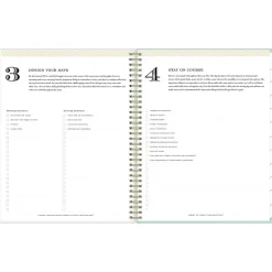 Blue Sky 2024-2025 Day Designer Secret Garden Mint 8.5