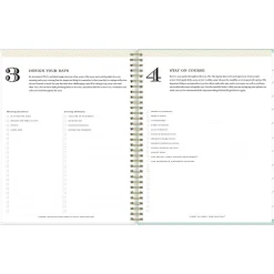 Blue Sky 2025 Day Designer Secret Garden Mint Green 8.5