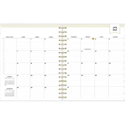 Blue Sky 2024-2025 Day Designer Somerset Black 8