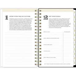 Blue Sky 2024-2025 Day Designer Somerset Black 3.63